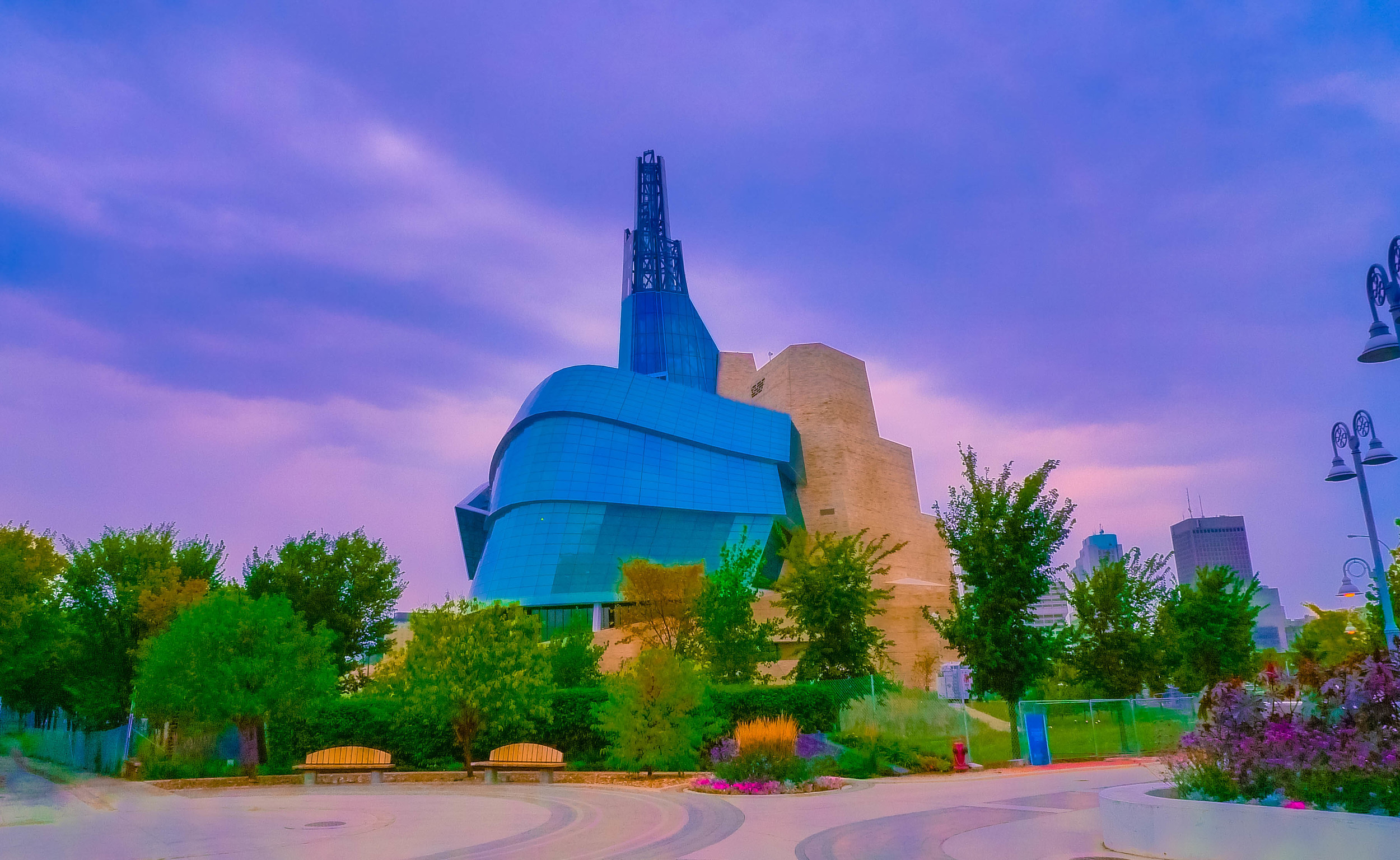 "Canadian Museum for Human Rights". Winnipeg, MB