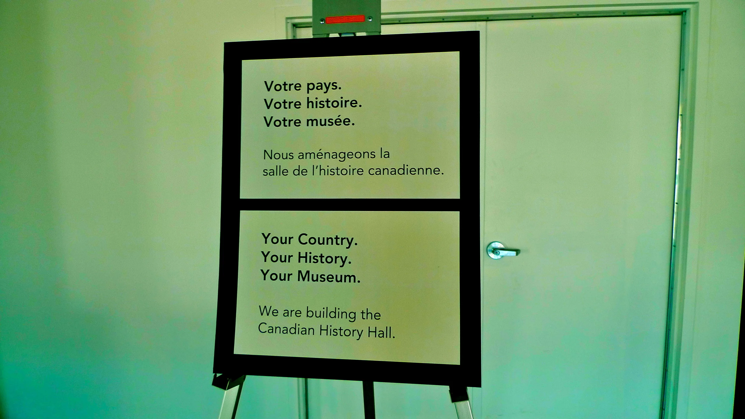 "We are Building" Canadian Museum of History, QC