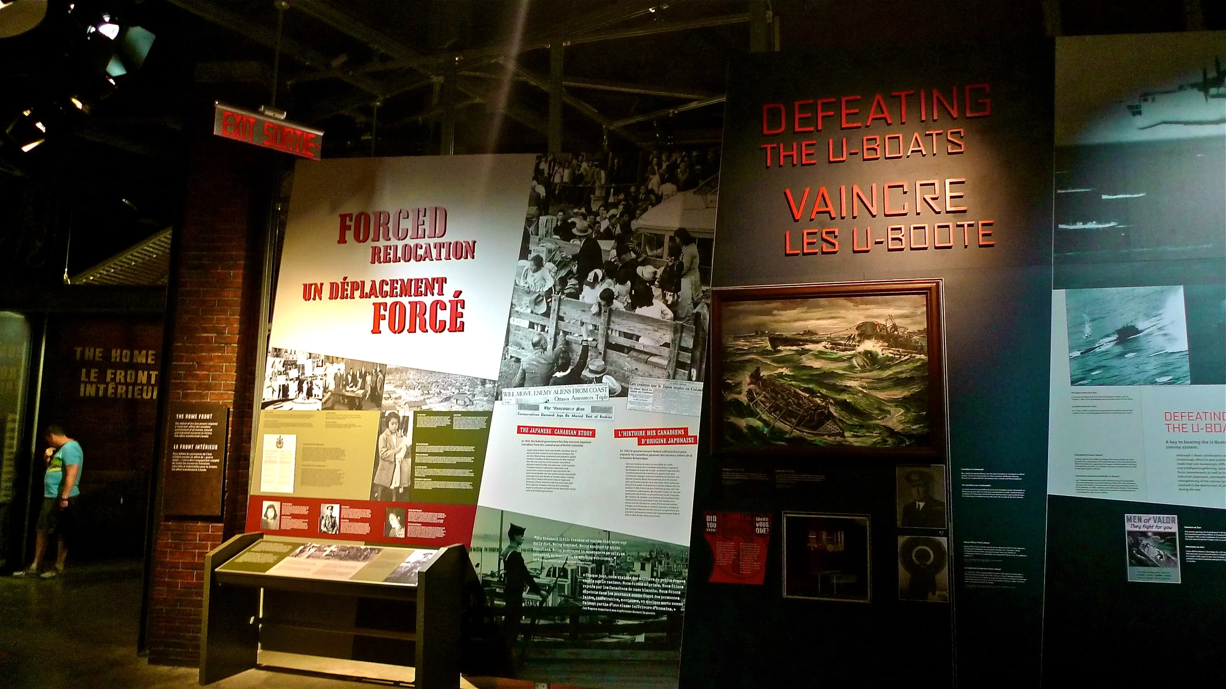 "Forced Relocation" Canadian War Museum, ON