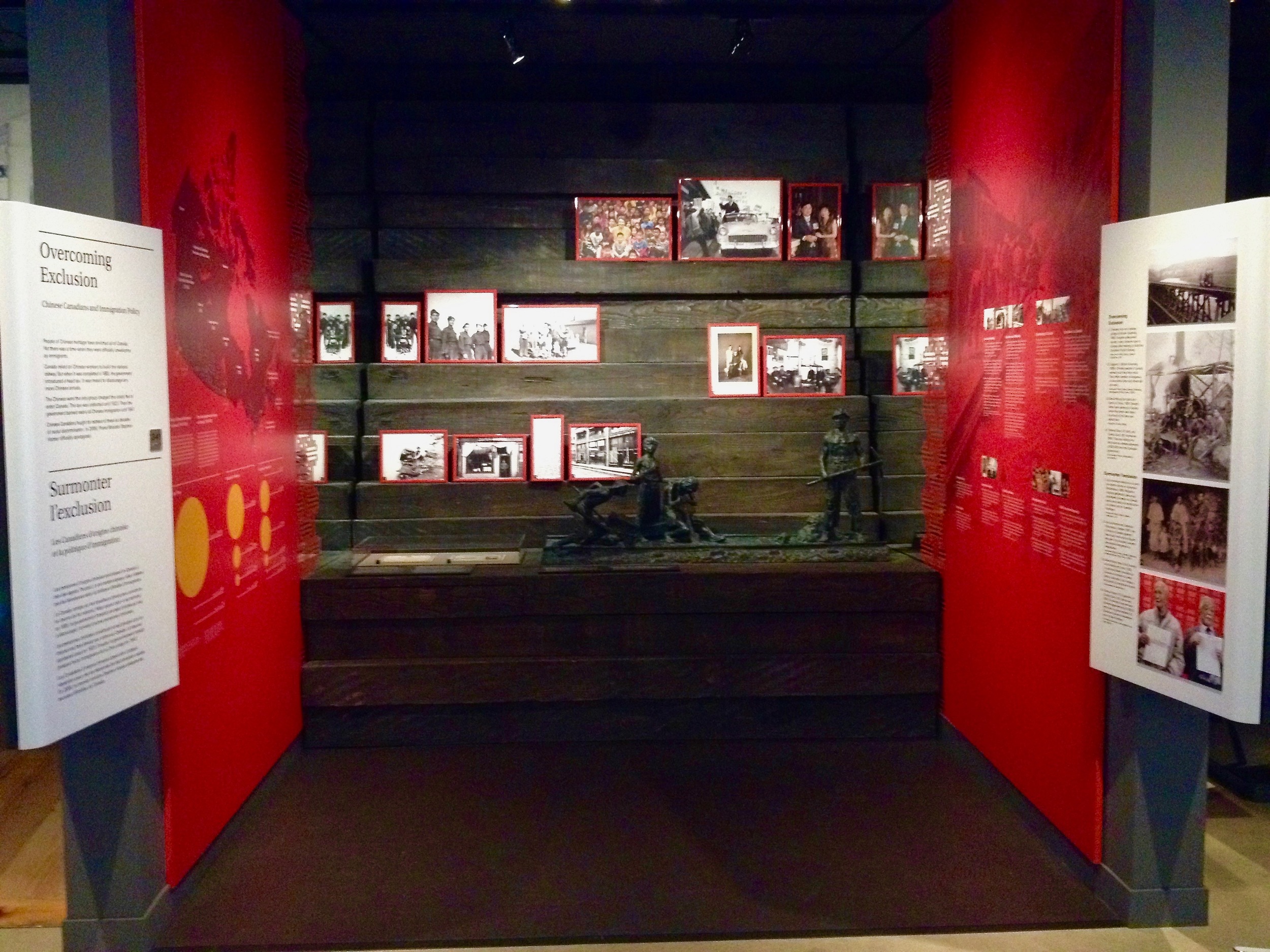 "Chinese Head Tax and Exclusion Laws" Canadain Museum for Human Rights, Winnipeg, MB