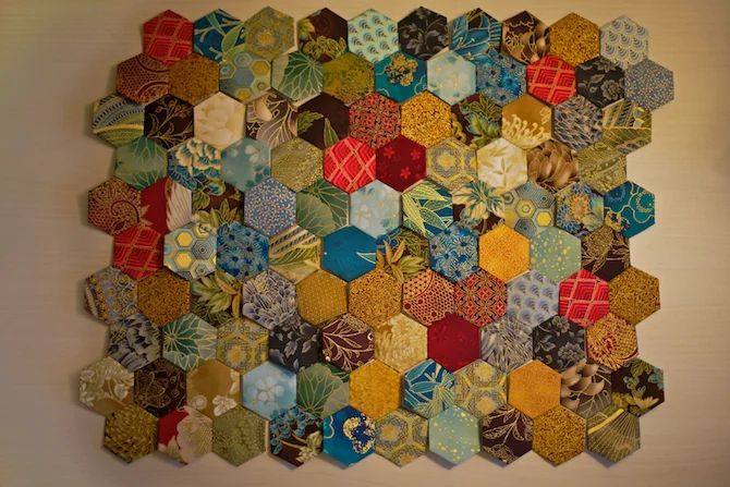 Hexagon Quilt | NaomiVanDoren.com