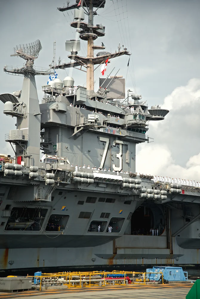USS George Washinton Return, Yokosuka, Japan | NaomiVanDoren.com