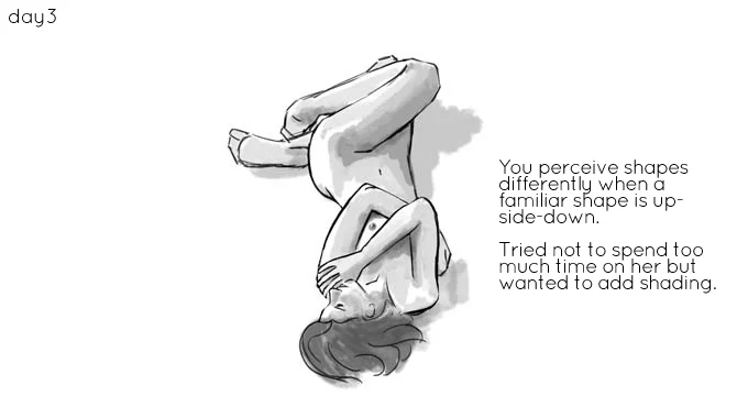 Art Progression Day3 | NaomiVanDoren.com