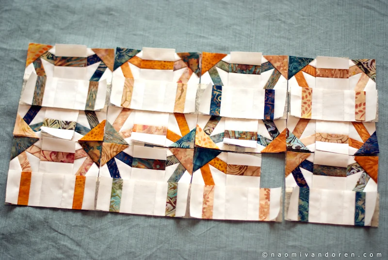 mini wedding ring quilt naomi vandoren