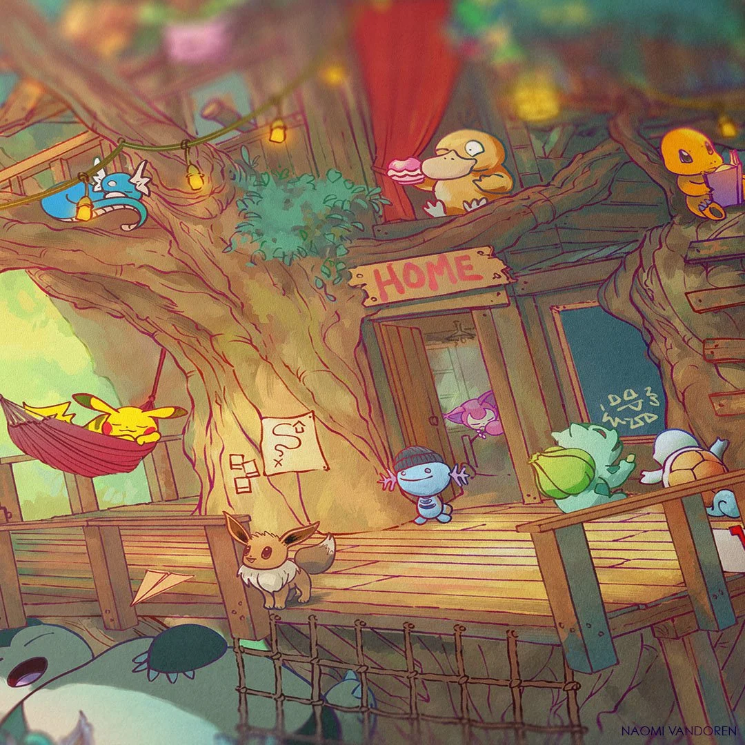Pokemon Treehouse Naomi VanDoren Detail Print 2 web1080.jpg