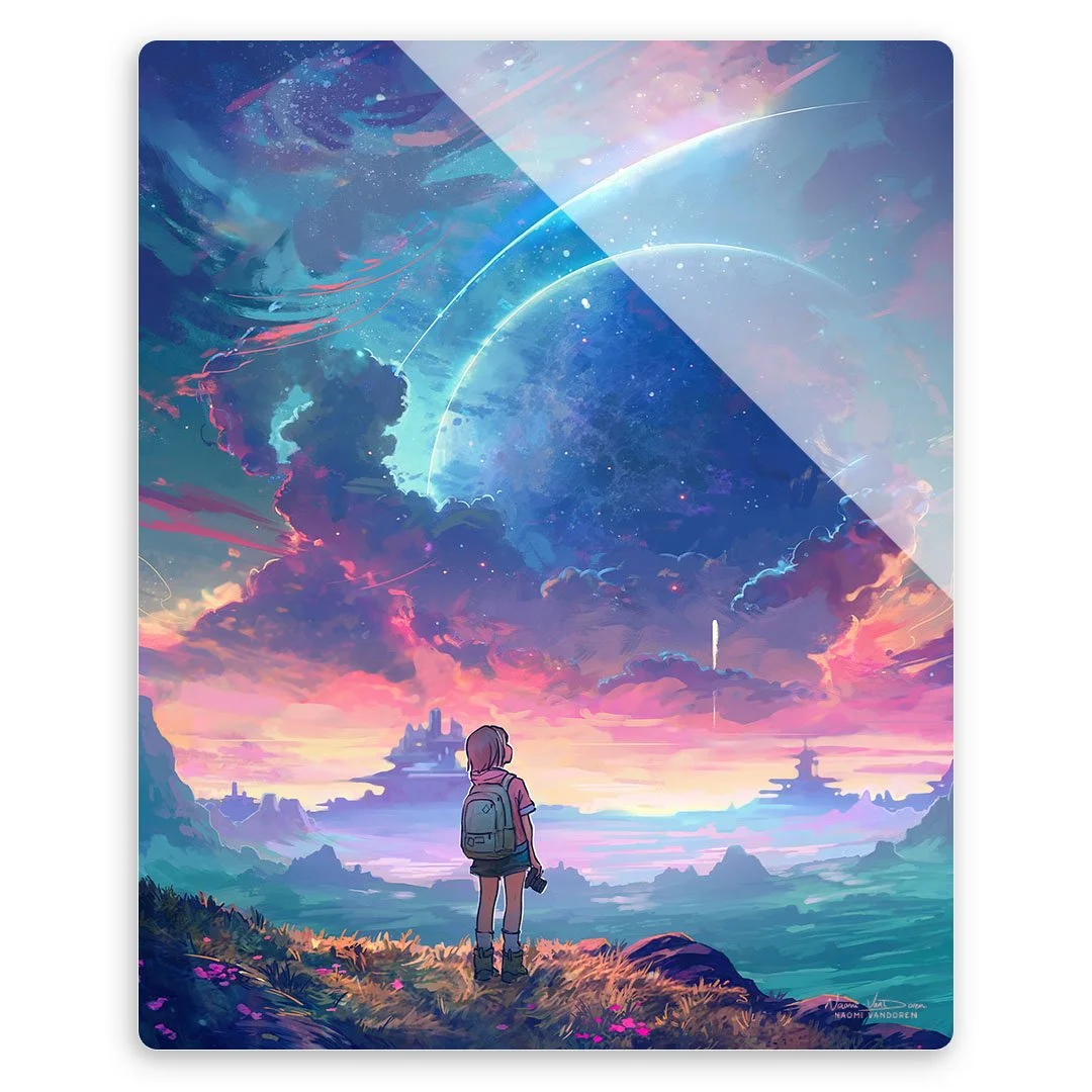 Shuttle Launch Naomi VanDoren Metal Print Web1080 square.jpg