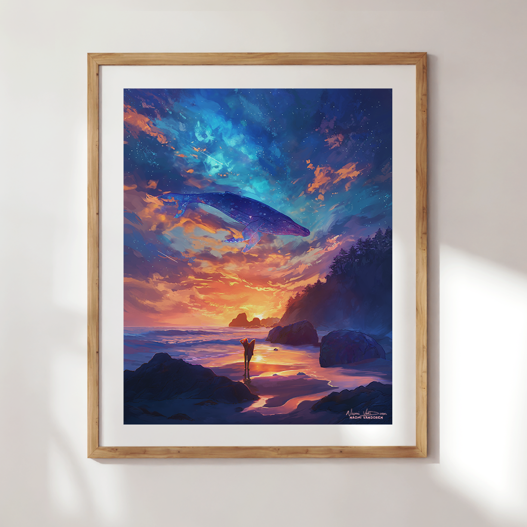 Moonstone Beach Naomi VanDoren Framed Print Bamboo web1080.png
