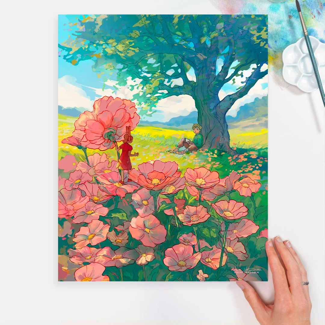 Arrietty Ghibli Naomi VanDoren Hand Print Web1080.jpg