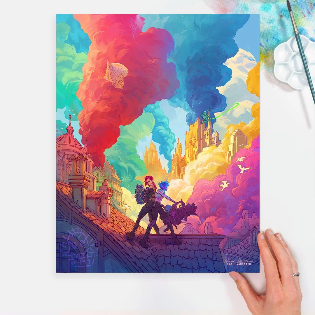 Paint the Town Blue Arcane Naomi VanDoren Hand Print Web1080.jpg