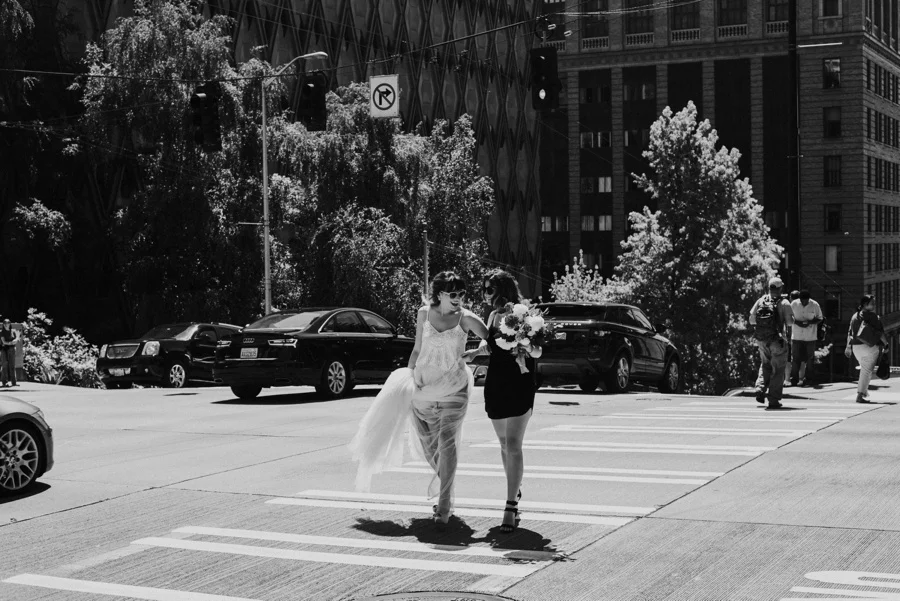 city bride