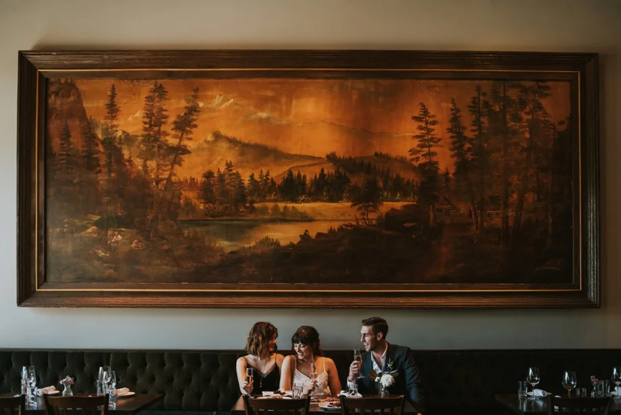 elopement party reception
