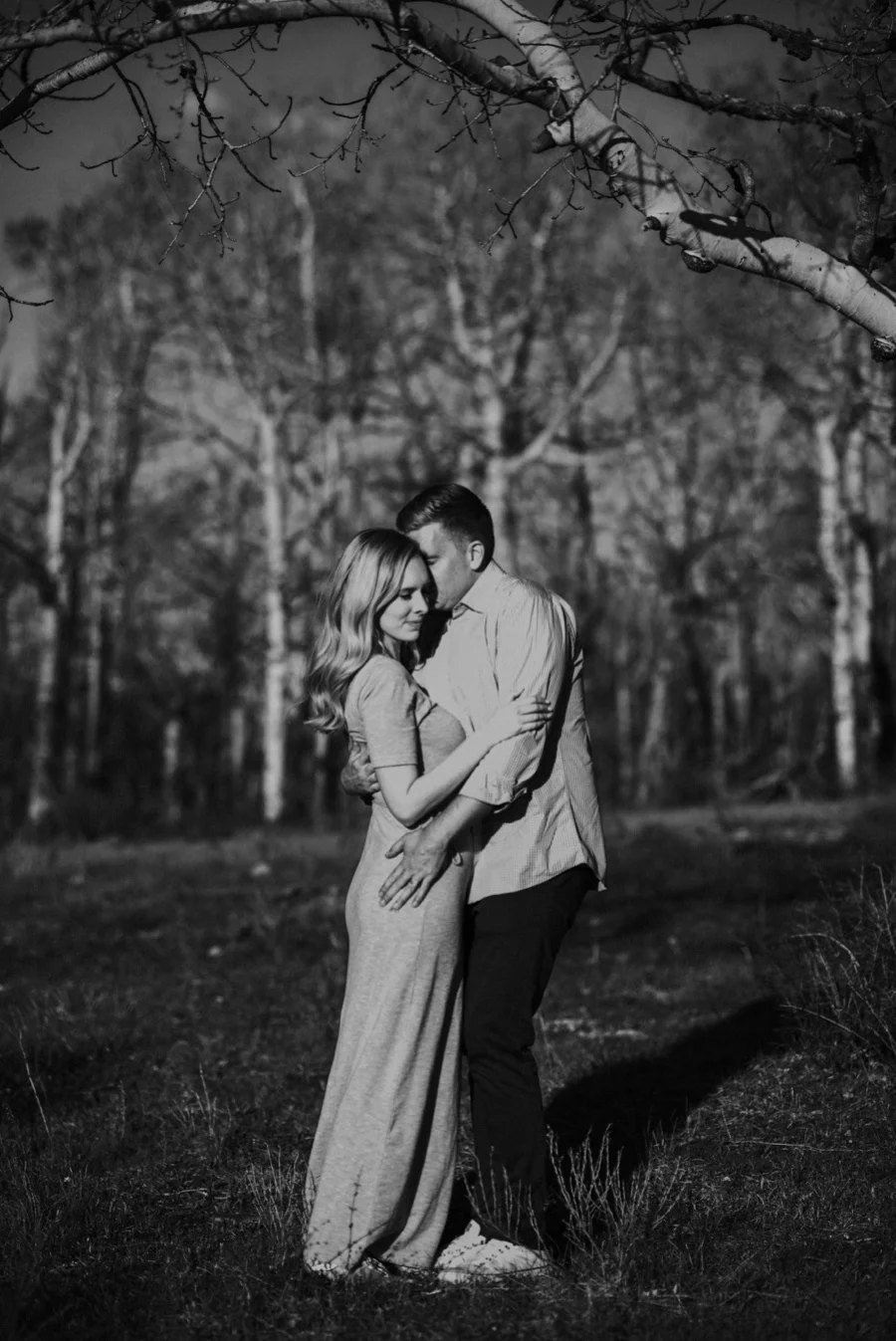 intimate couples session in the san juan mountains