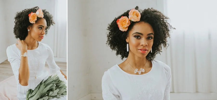 portraits of a bride
