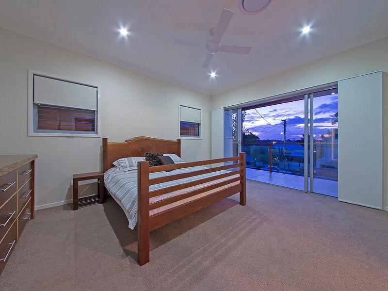 Master Bedroom With Balcony.  Wynnum, Brisbane