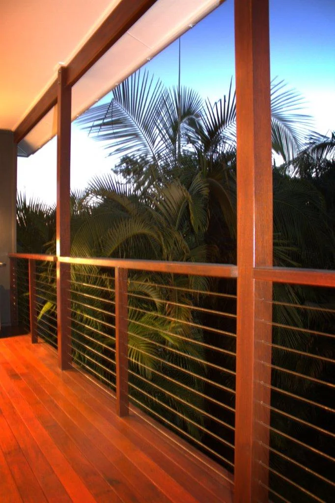 Timber Posts & Balustrade. Wynnum, Brisbane