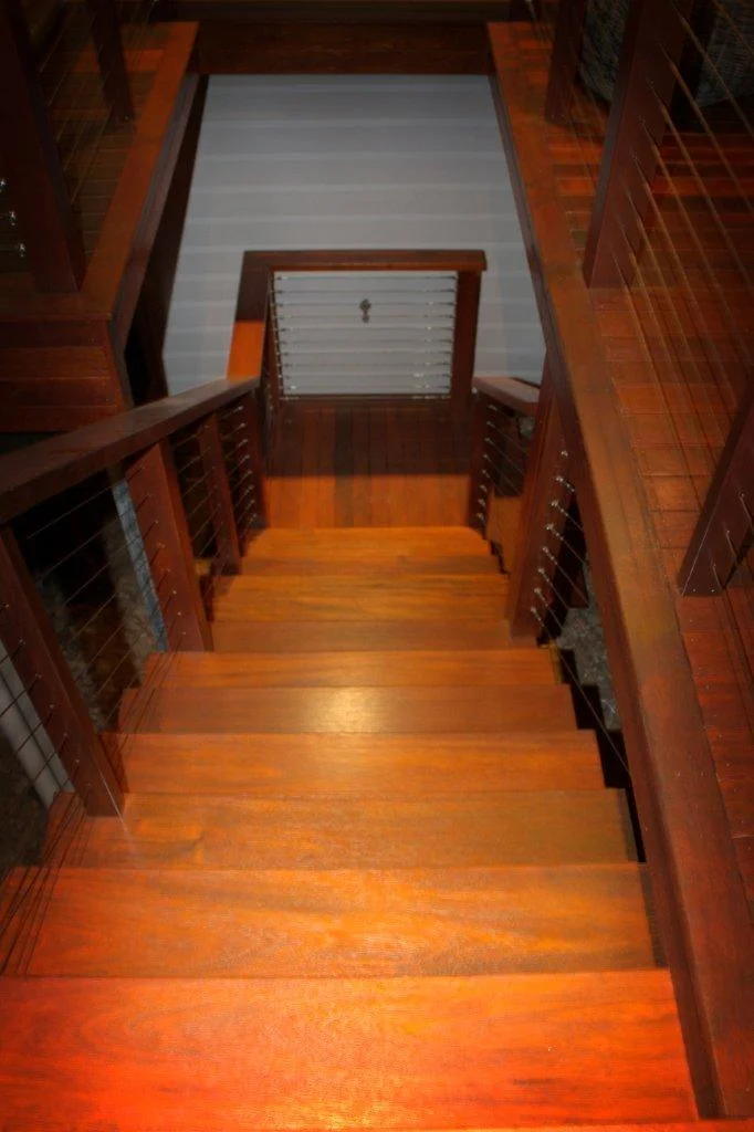 Hardwood Treads & Balustrade. Wynnum, Brisbane
