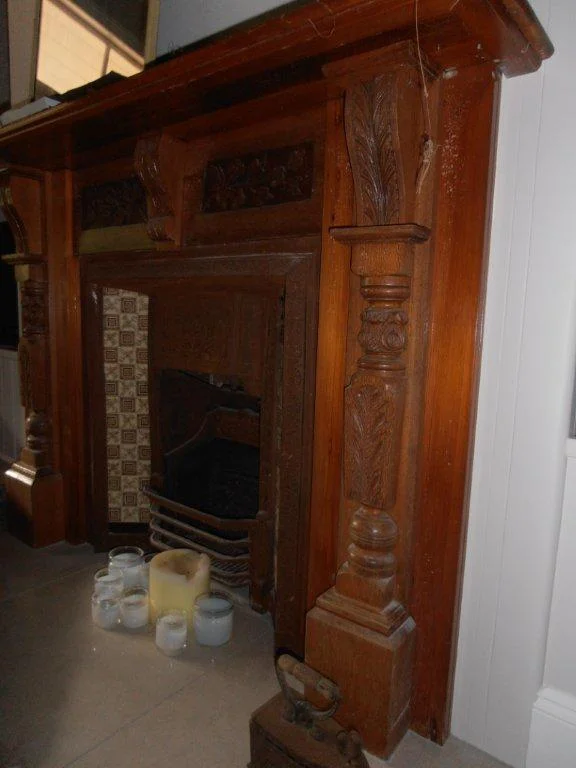Refurbished Timber Fireplace. Brookfield, Brisbane