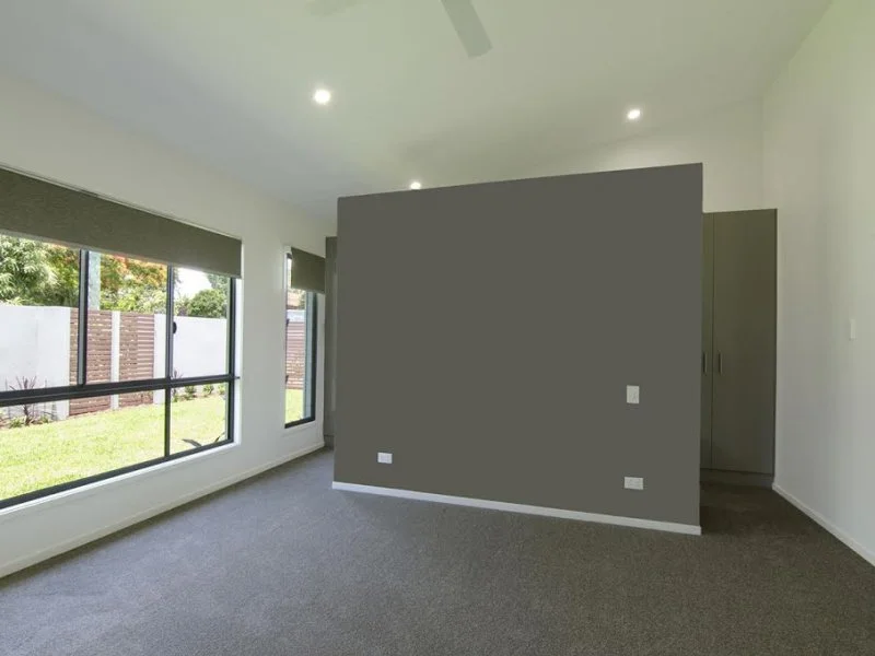 Master Bedroom With Walk In Robe. Raked Ceiling. Sunshine Coast, Queensland
