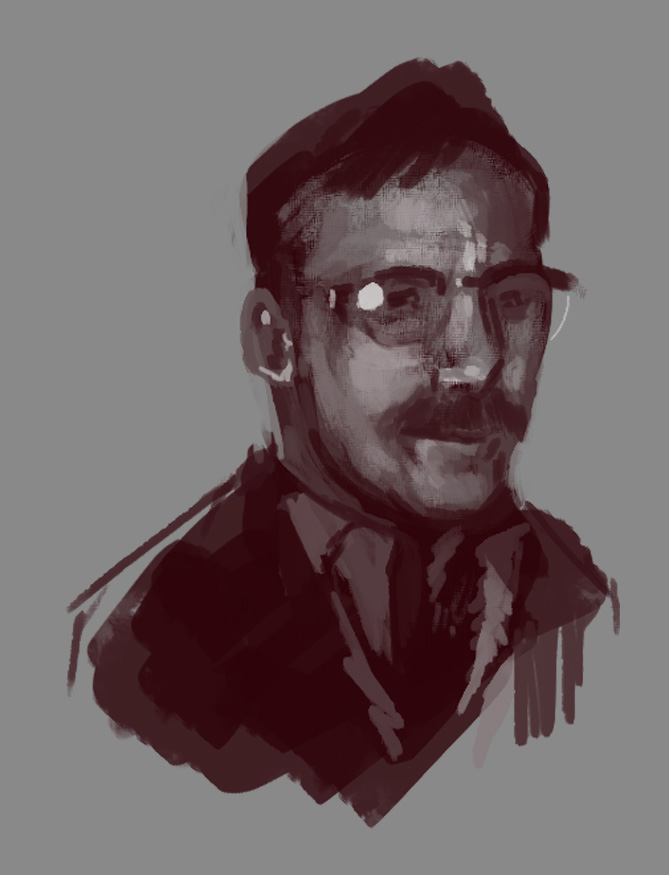 Ten Stories Character Concept - "The Evangelist" (2014)
