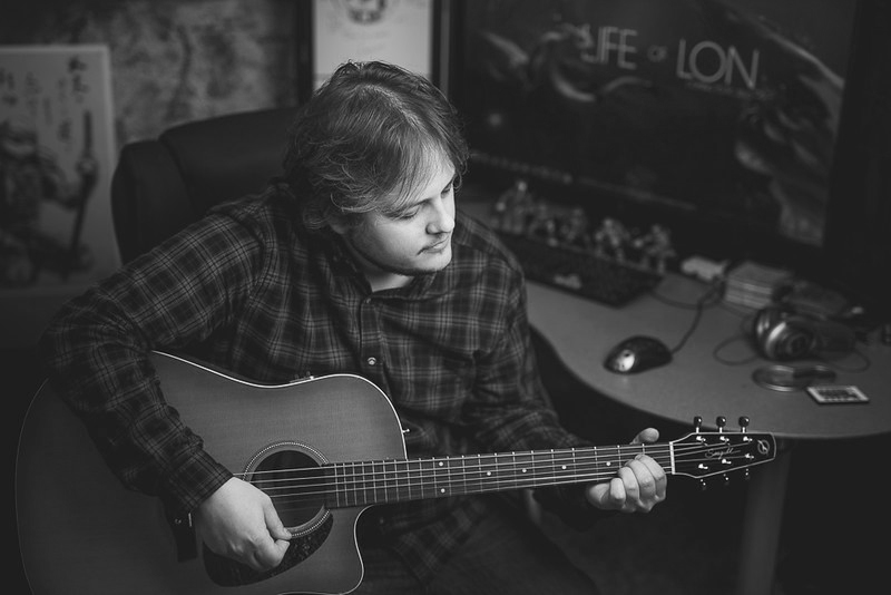 I picked up the guitar at age 28 and started writing music. In 2014, I began going in studio and working with the very talented Dave Nelson. I wrote and sang, he produced, and we made music together. Spending a year and a half every week in studio taught me about what goes into making good music- and it's done a lot to prepare me for working on other projects that need a musical component. Special thanks to the fantastic musical and production talents of Dave Nelson at Alley Cat Recording as well as Sal Palacios and Svilen Stoicheff who provided amazing guitar on Lon's Ballad and Put the Molotov Down.