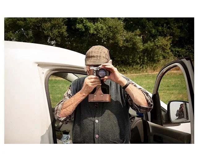 The original #hipster I cleaned Gerald&rsquo;s camera and bought him a film...I hope he shares his photos... #filmisnotdead #filmphotography #35mm #zenit #leica