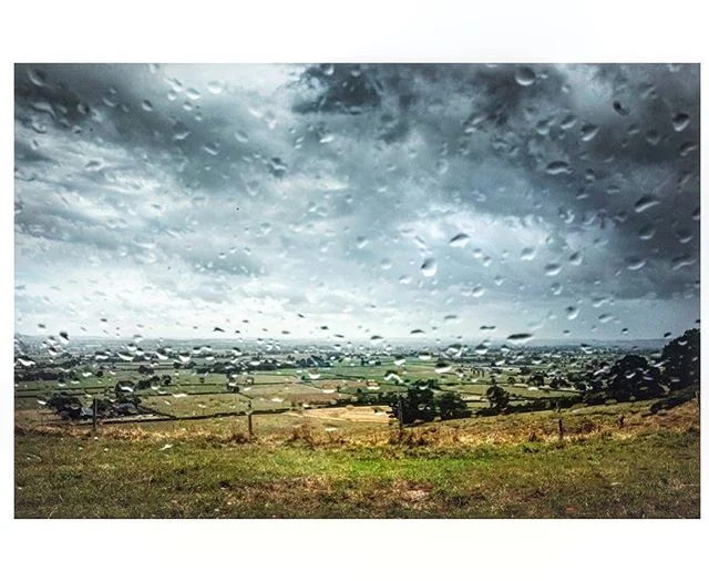 Ahh what a beautiful view. #somerset #1833 #rain #landscape #grd #cheddarcheese