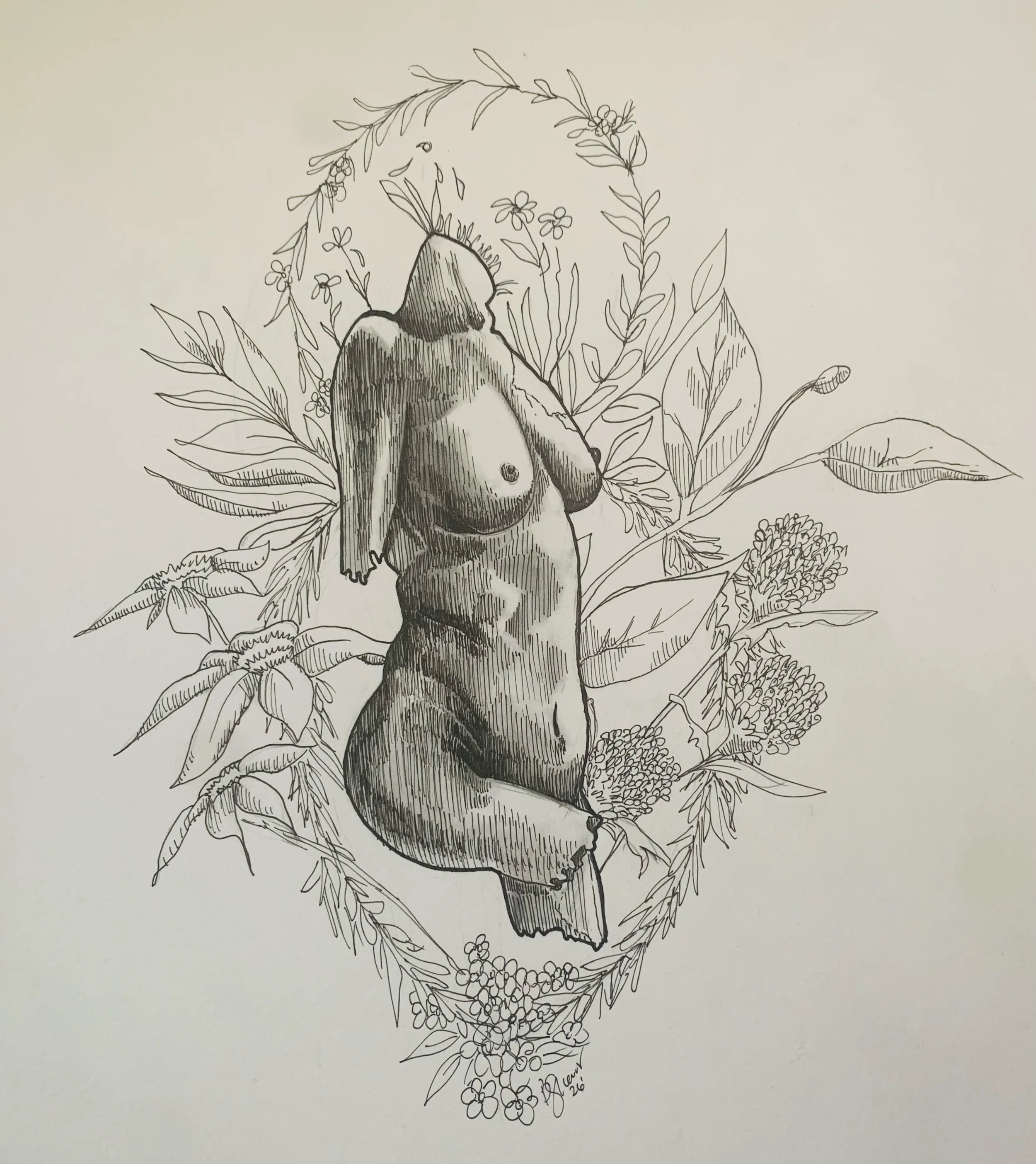 Started this one last week. I wanted to fill the background in someway, but wasn&rsquo;t too sure how to go about it.

I feel peaceful with how this one turned out. 

#breannashermer #shermerartwork #montanaartist