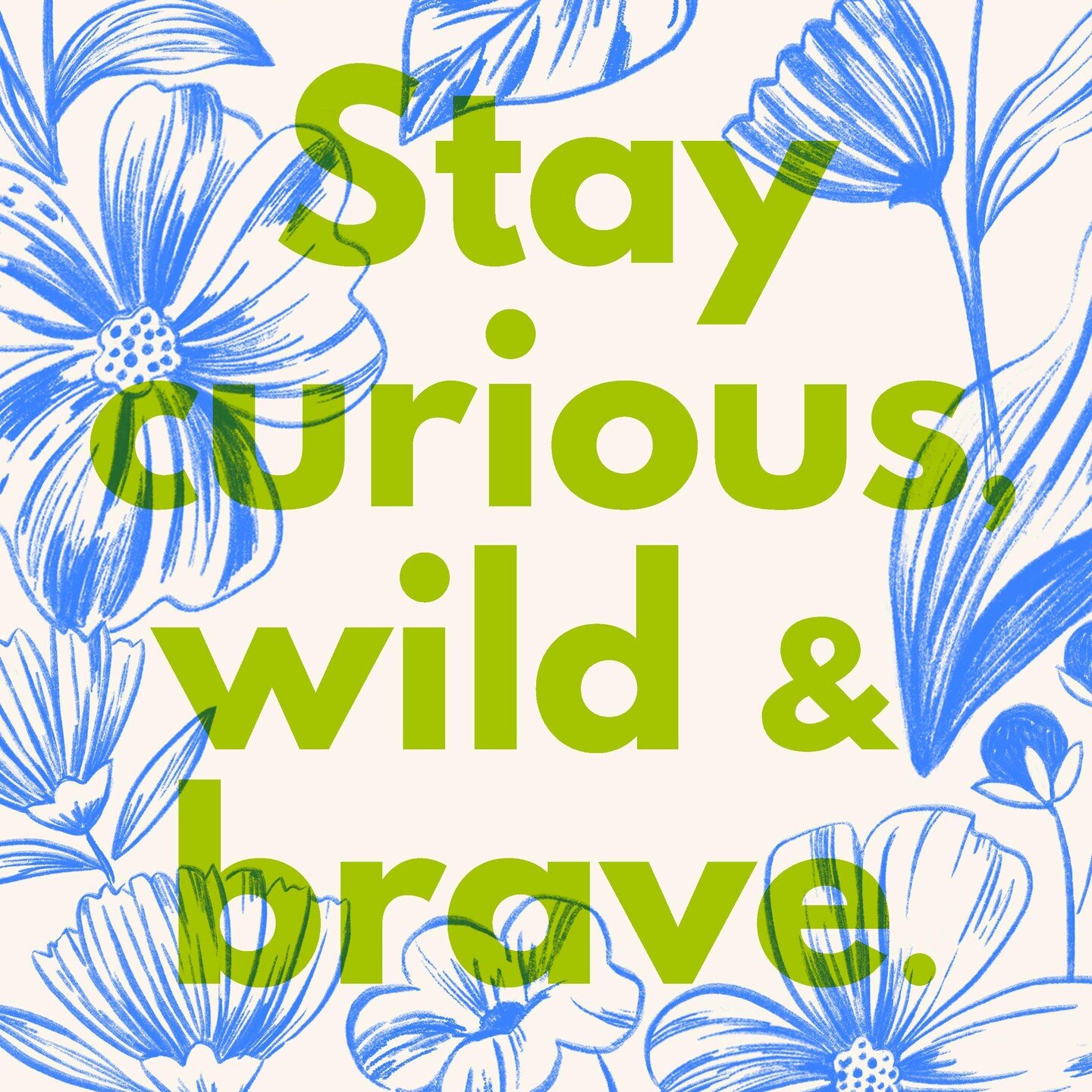 Feeling all the colour, hope and joy from @wearescip &lsquo;The Positivity Show&rsquo;.

Super happy to be part of this. Showcasing a new print - Stay curious, wild &amp; brave along with my @chooselove screenprint and We Stand stronger together.

Ch