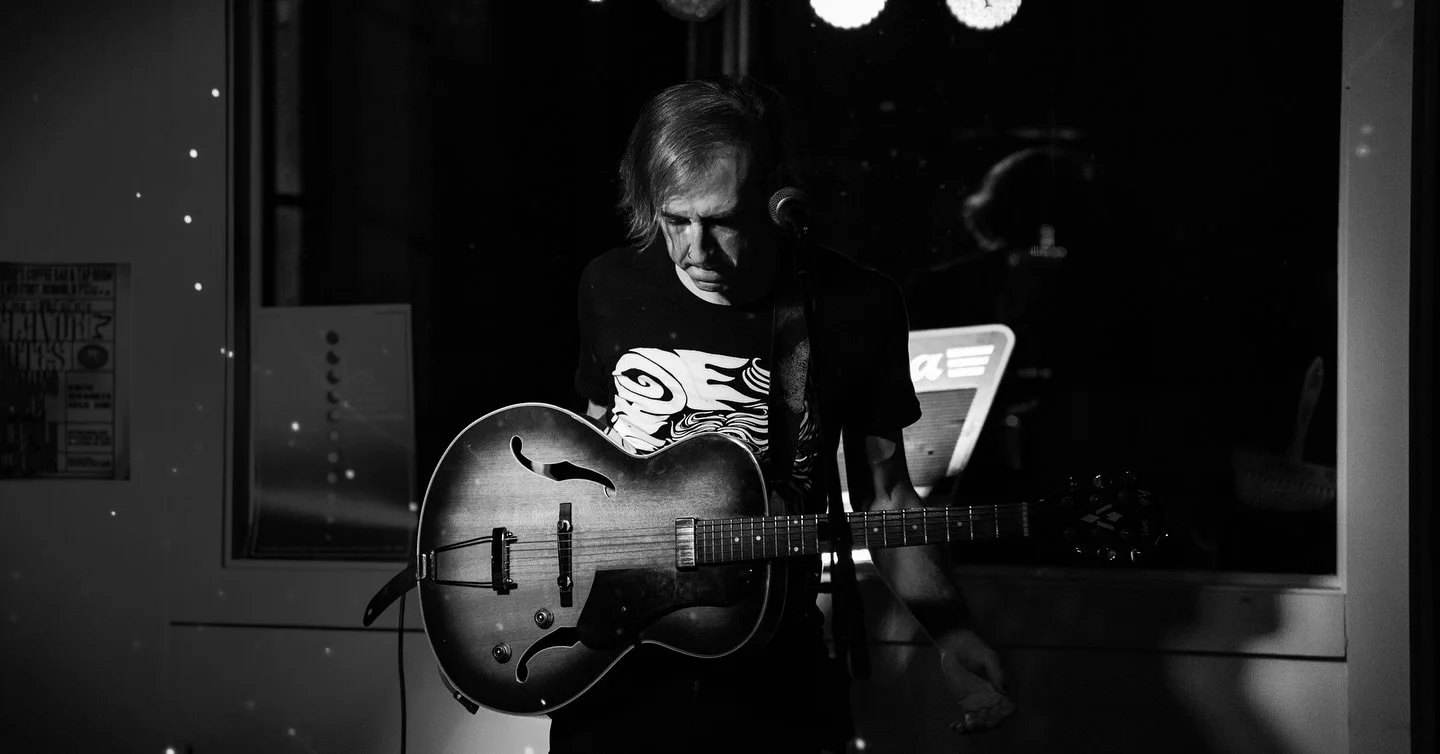@_ericmcm_ performing at the October 2025 Flavor Notes showcase at @roscoescoffee hosted by @achillestenderloin.
#livemusic #localmusic #southerngothic #accordion #spooky #indie #indiemusic #musicphotography #richmondindiana #flavornotes #music #so