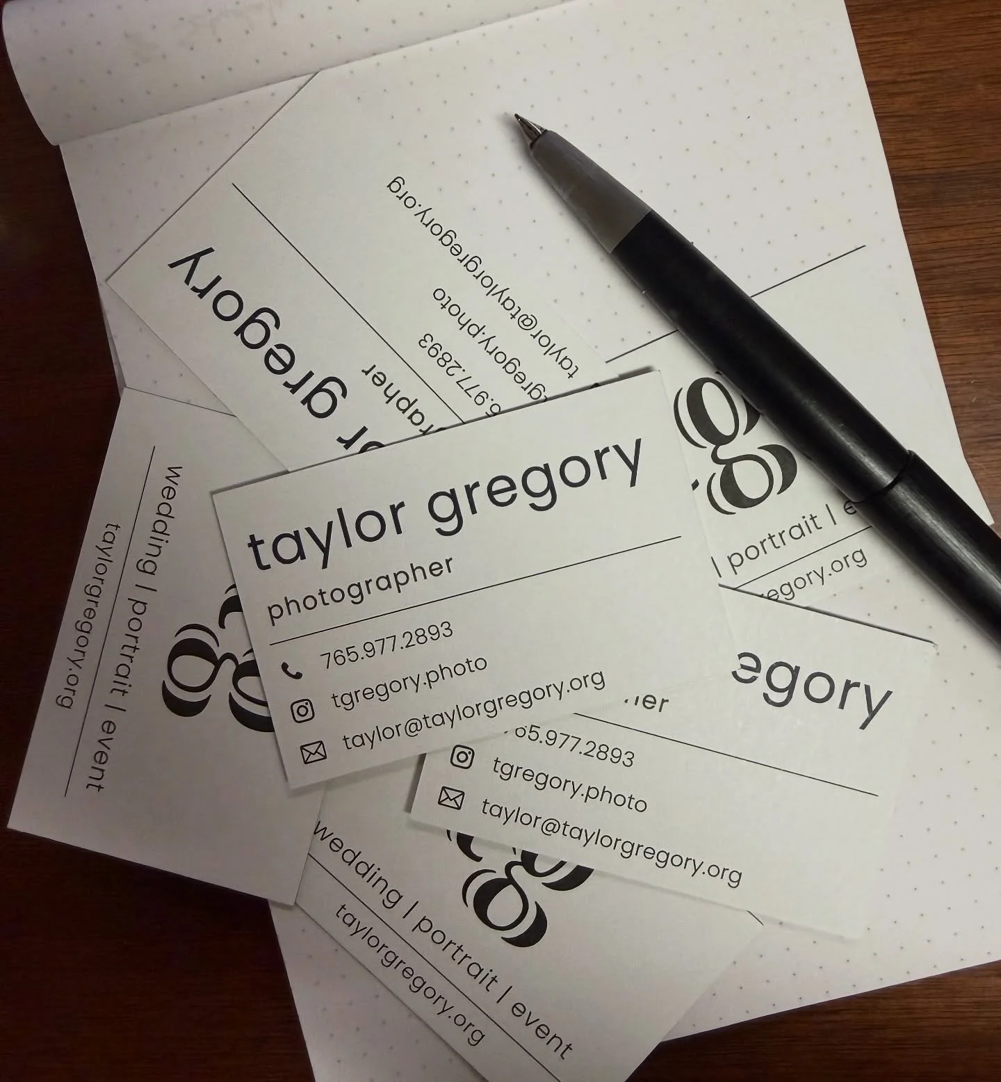 New cards! 

I&rsquo;ve not done business cards in almost a decade, but as I&rsquo;ve started picking up some momentum, I&rsquo;ve come to the conclusion that I should have some easier means of giving out contact information. 

Big shout out the team