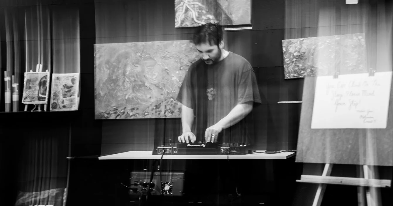 At the end of November, @oblivionindiana hosted @cruxx.wtf for an experimental set as part of their winter holiday pop up. 

I, however, didn&rsquo;t get photos done until now&hellip;

Anyway, here&rsquo;s some shots of Cruxx with my own experimental