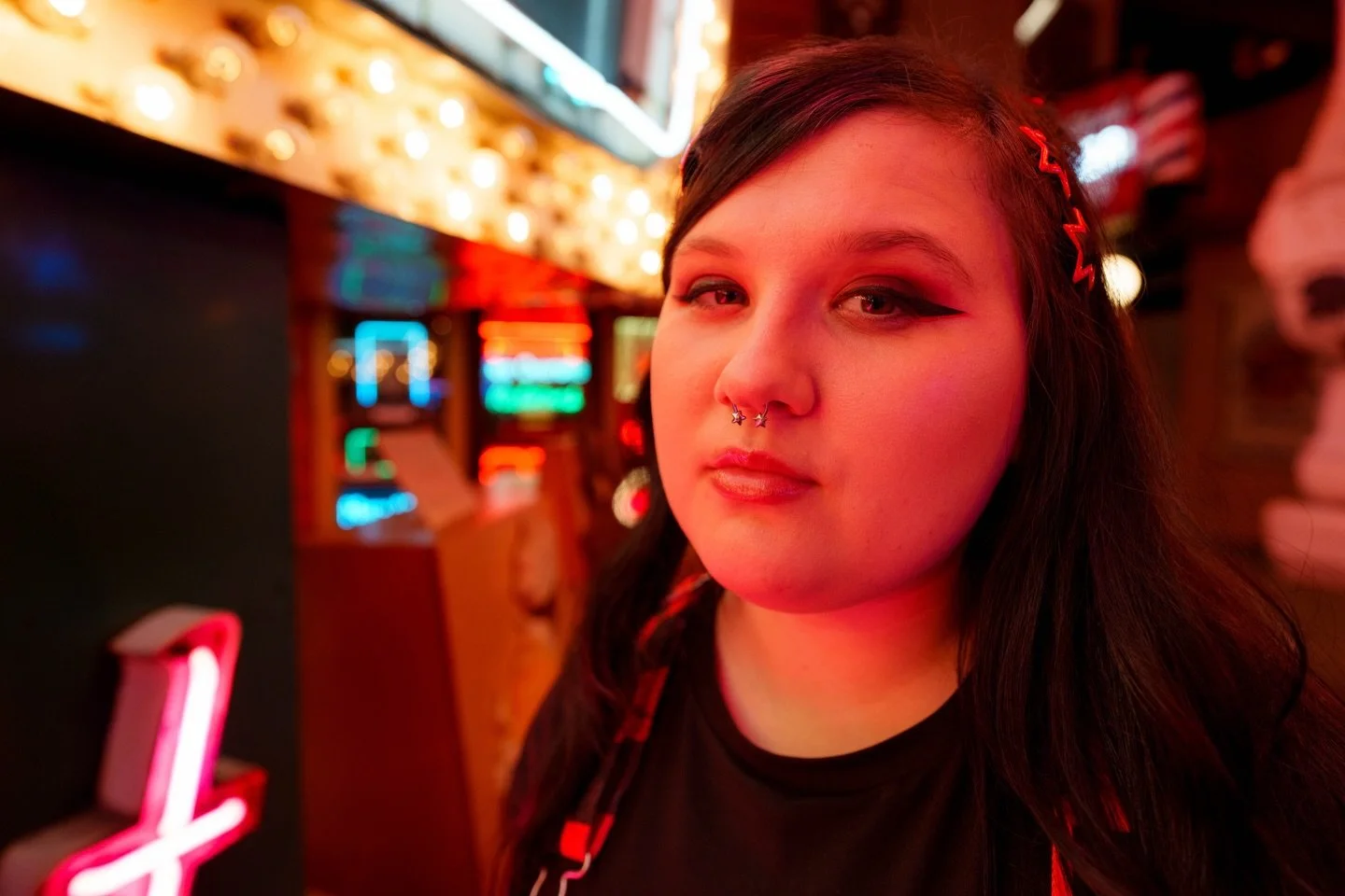 A continuation of the TFP meetup at the American Sign Museum in Cincinnati. 

@thexartxzombiex is a model and artist based out of Ohio, she also had a cleaver idea to take photos from the floor, and despite my joints contesting, I think they&rsquo;re