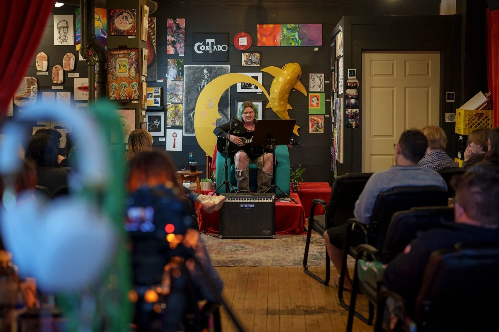 Two weeks ago, @rilenmoon debuted content from their latest album as well as yet to be released material at an after hours house show hosted by @oblivionindiana. 

#livemusicphotography #livemusic #music #richmondindiana
