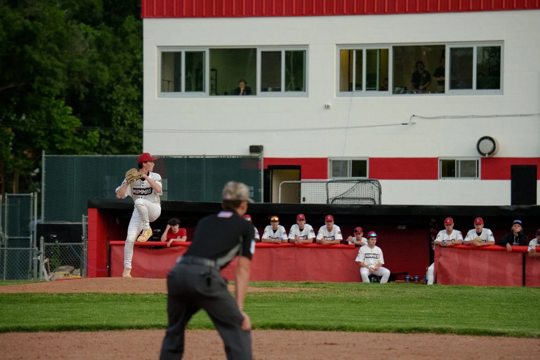 Opening Day might not have panned out quite as hoped for the Richmond @flyingmummies with a 6-4 loss against the @lakeshore_chinooks 

@richmondcityof mayor Rob Oler and @uranusfudgefactory mayor Louie Keen both threw first pitches to welcome basebal