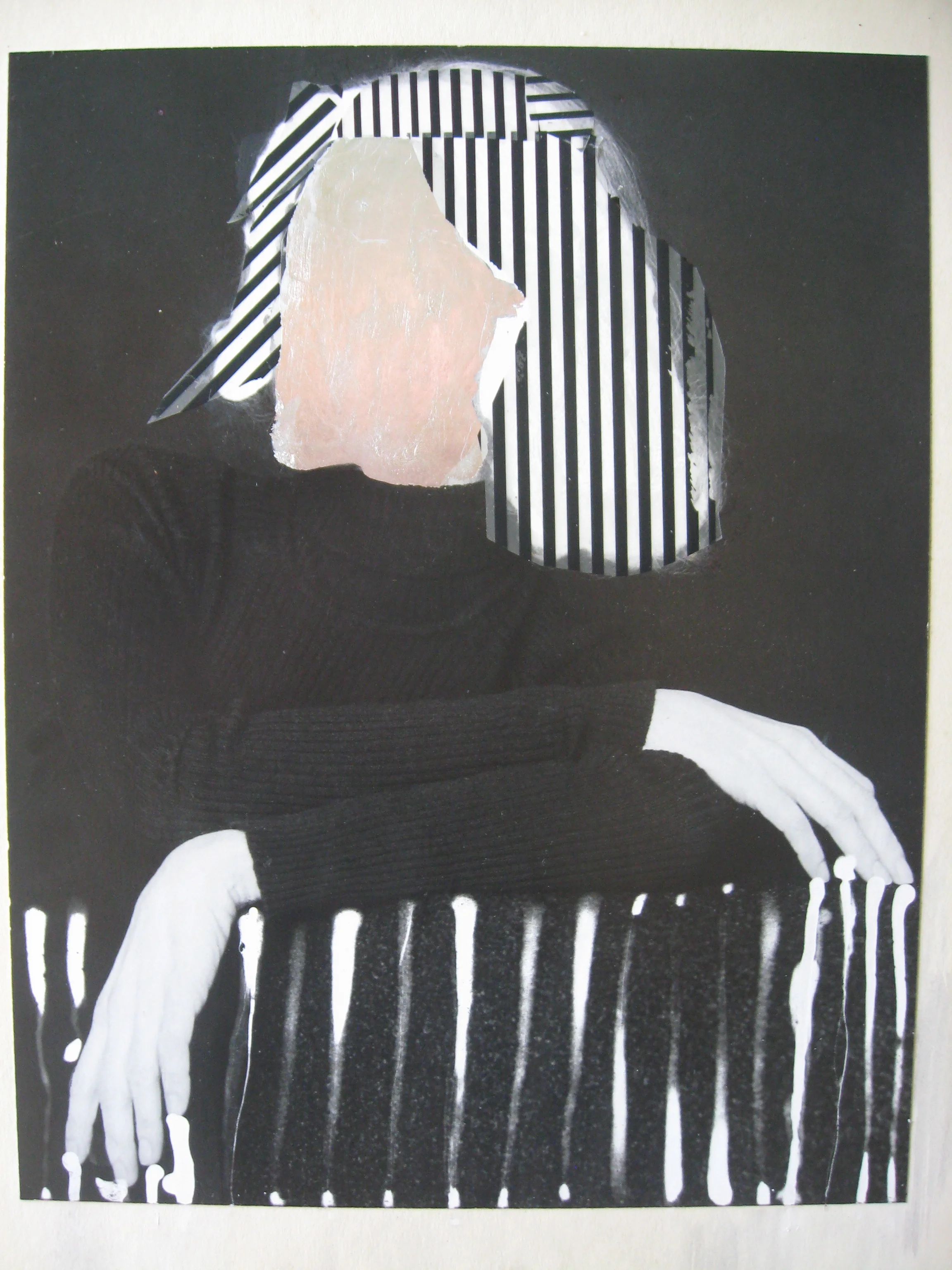 Striped Impresssion. SOLD