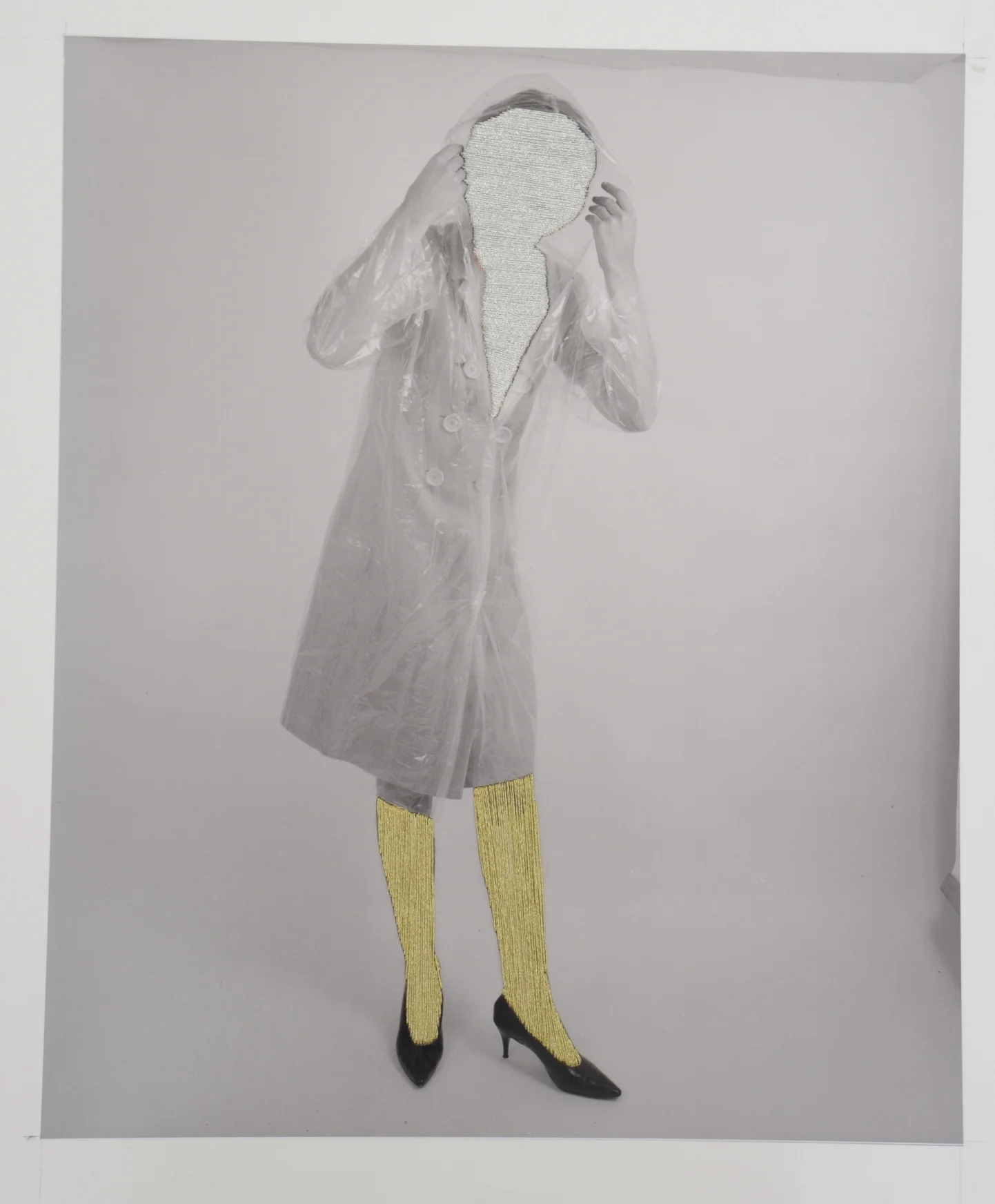 Rain Coat Silver n Gold SOLD