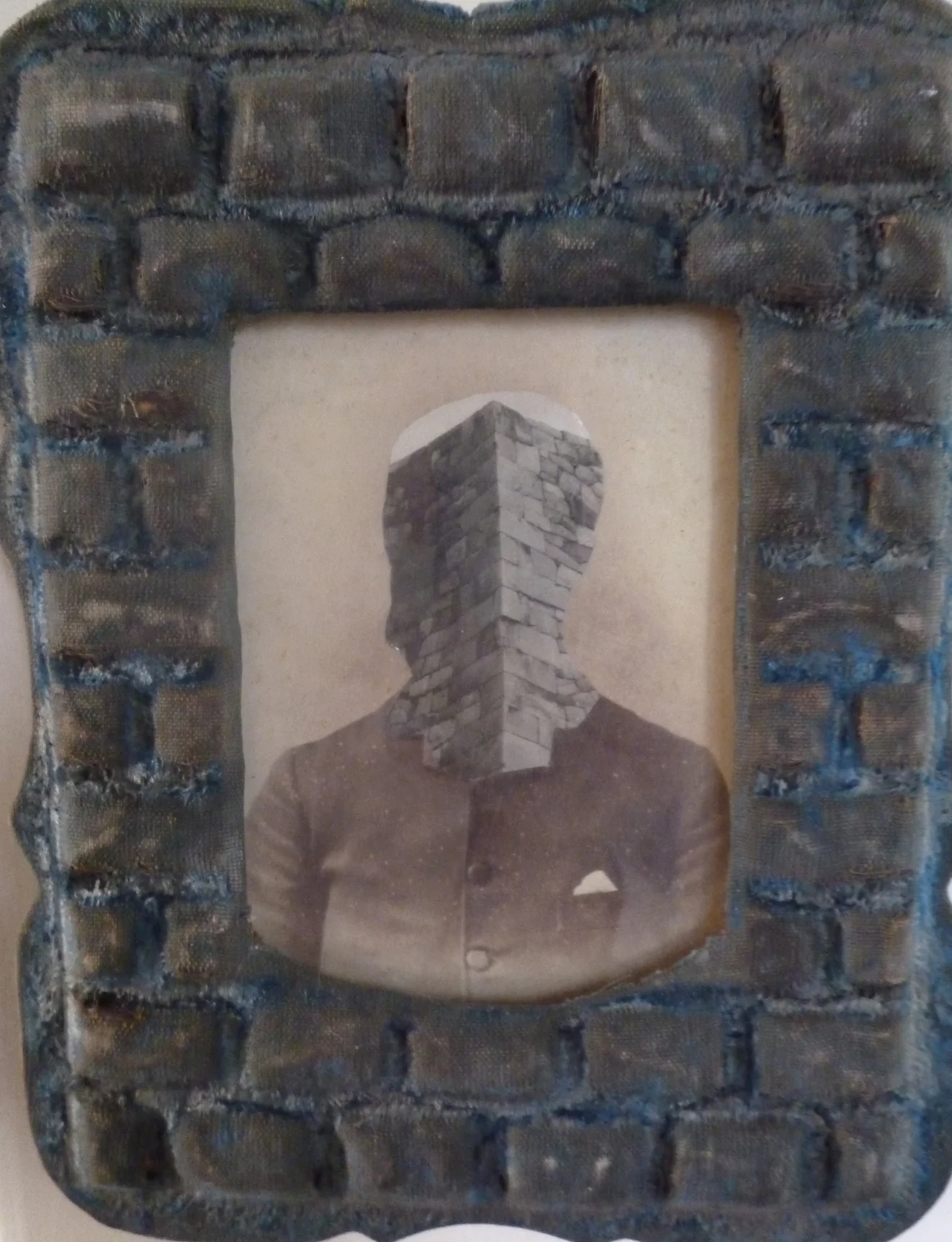 Cabinet Card Blockhead
