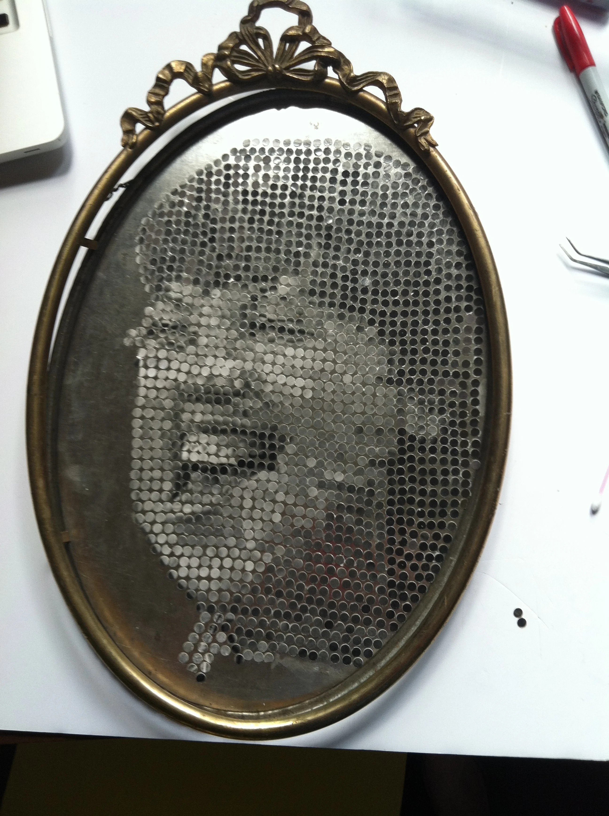 Paper Punch Portrait