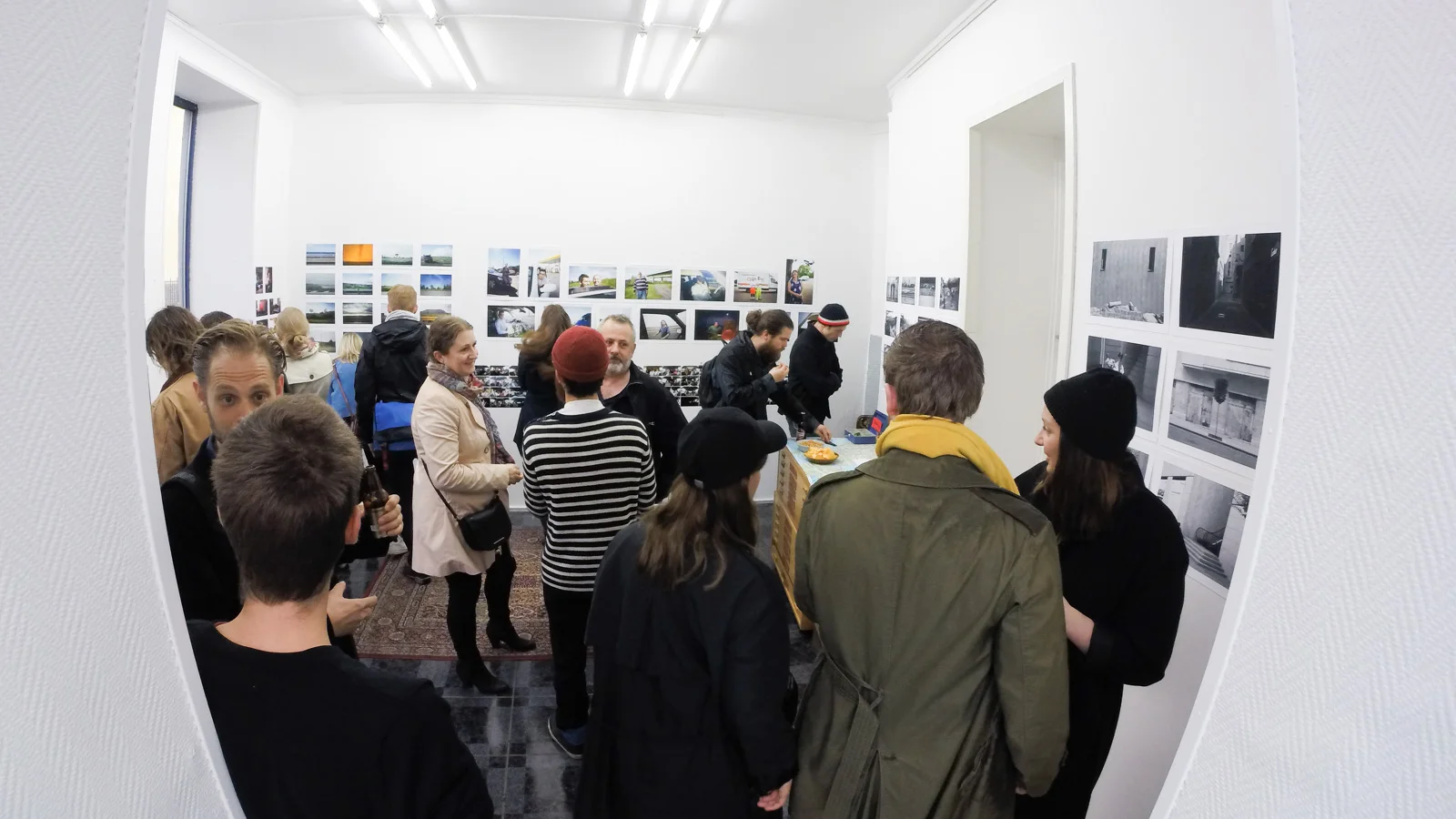 Cyan gallery exhibition: Day 1