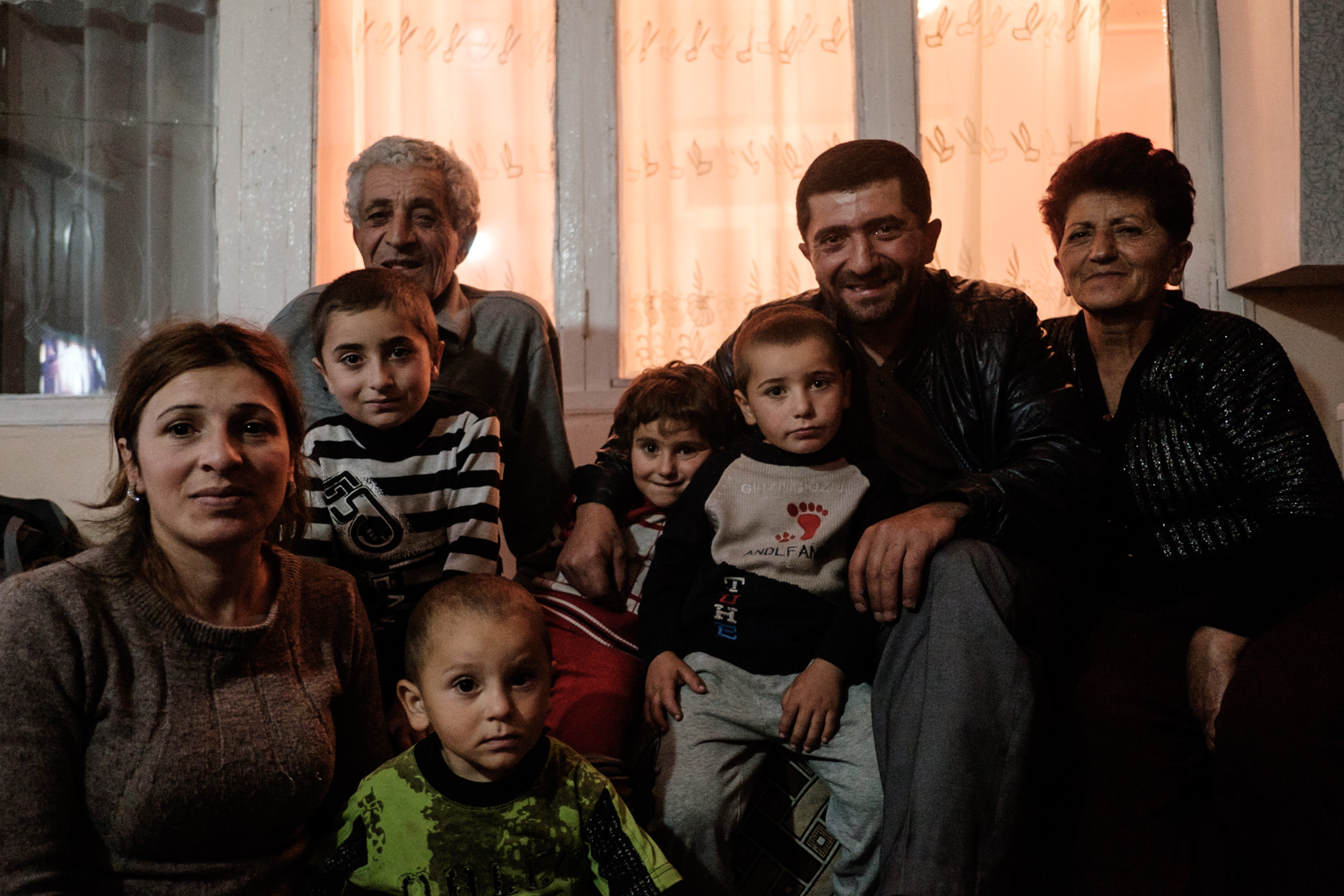 My hosts in Sevan