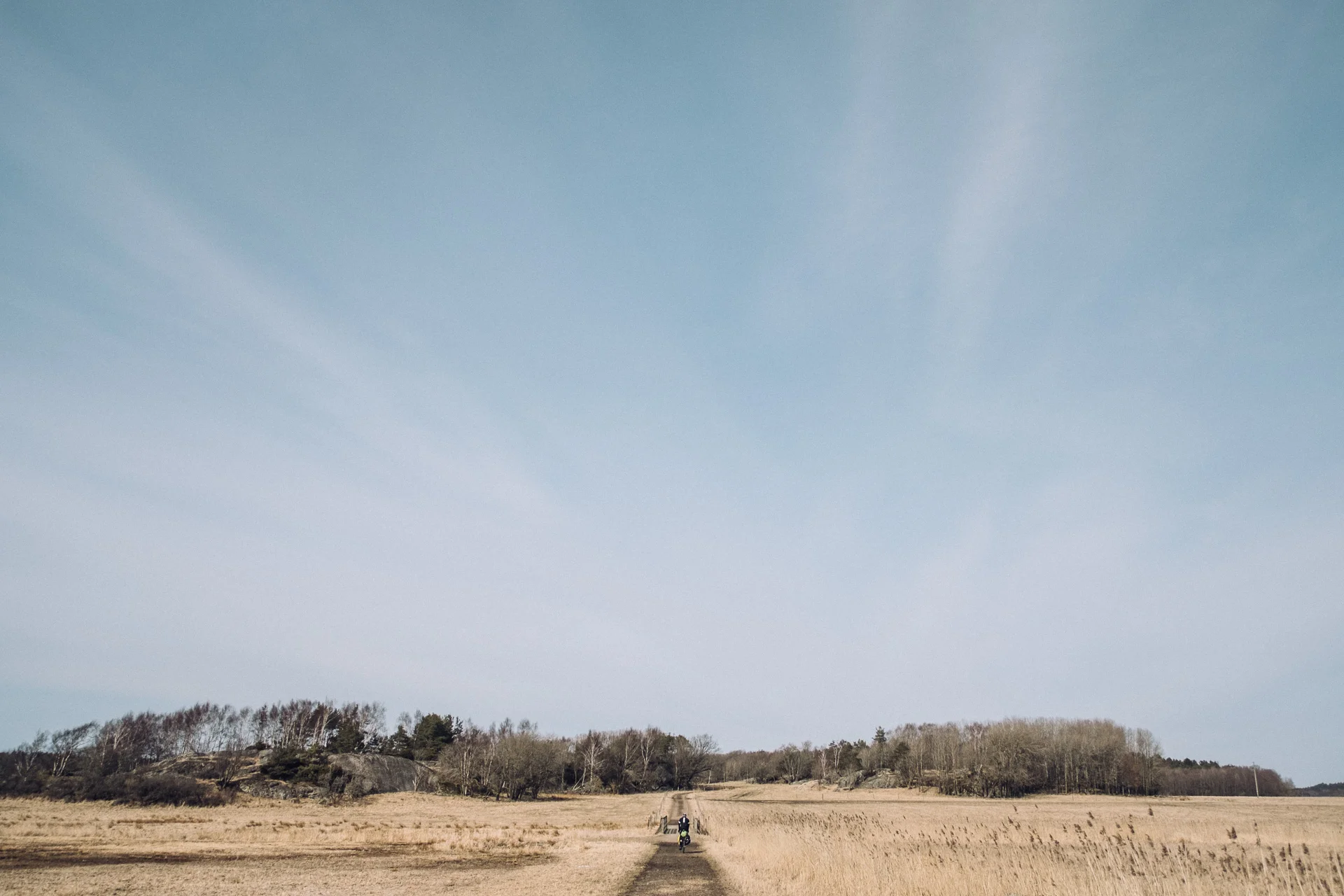 Gravel roads north of Göteborg.