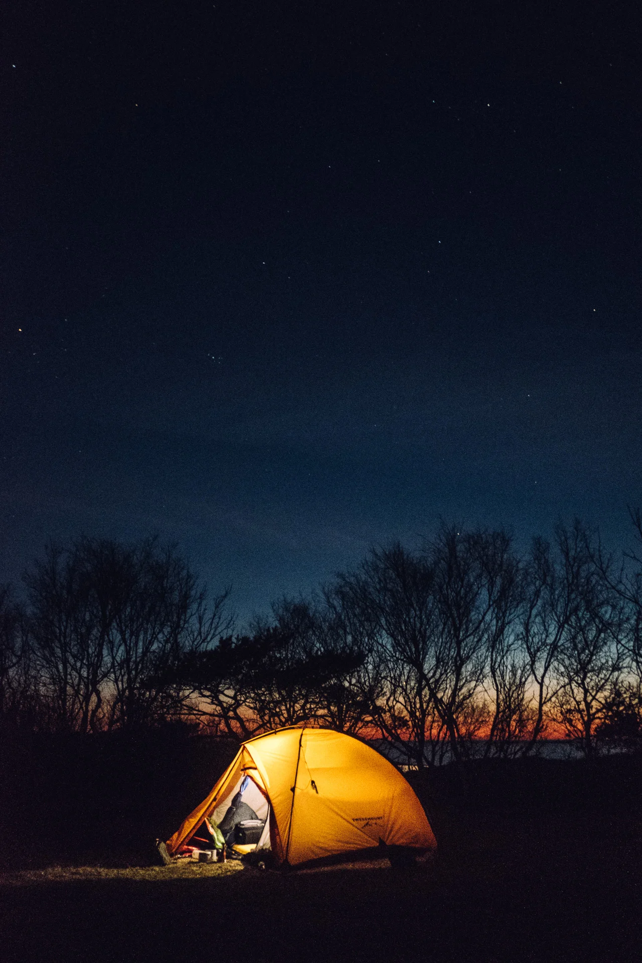 Our home for the last night on top of the island.