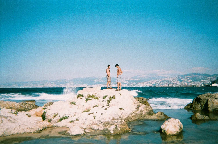 Boudi and Greg on the corniche