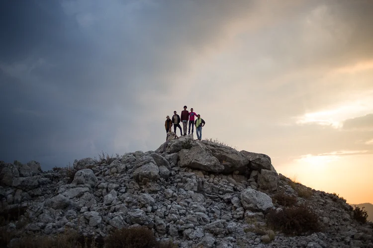Habibis on a mountain top