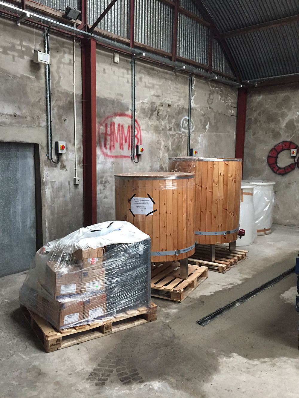 Our lovely shiny Brewing Kit – just arrived!