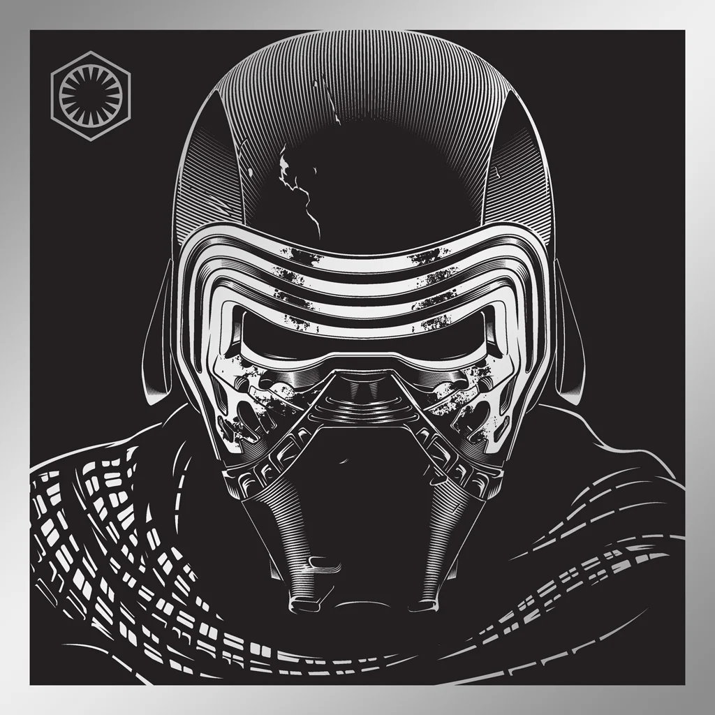 Kylo Ren (Laser-Engraving)