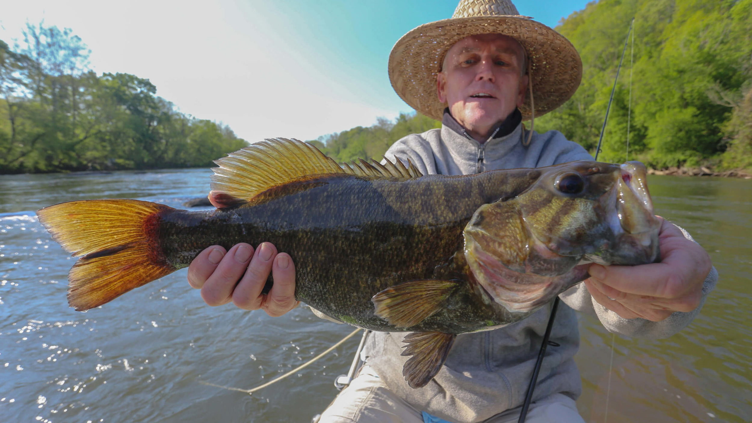 Smallmouth Bass Fly Fishing School