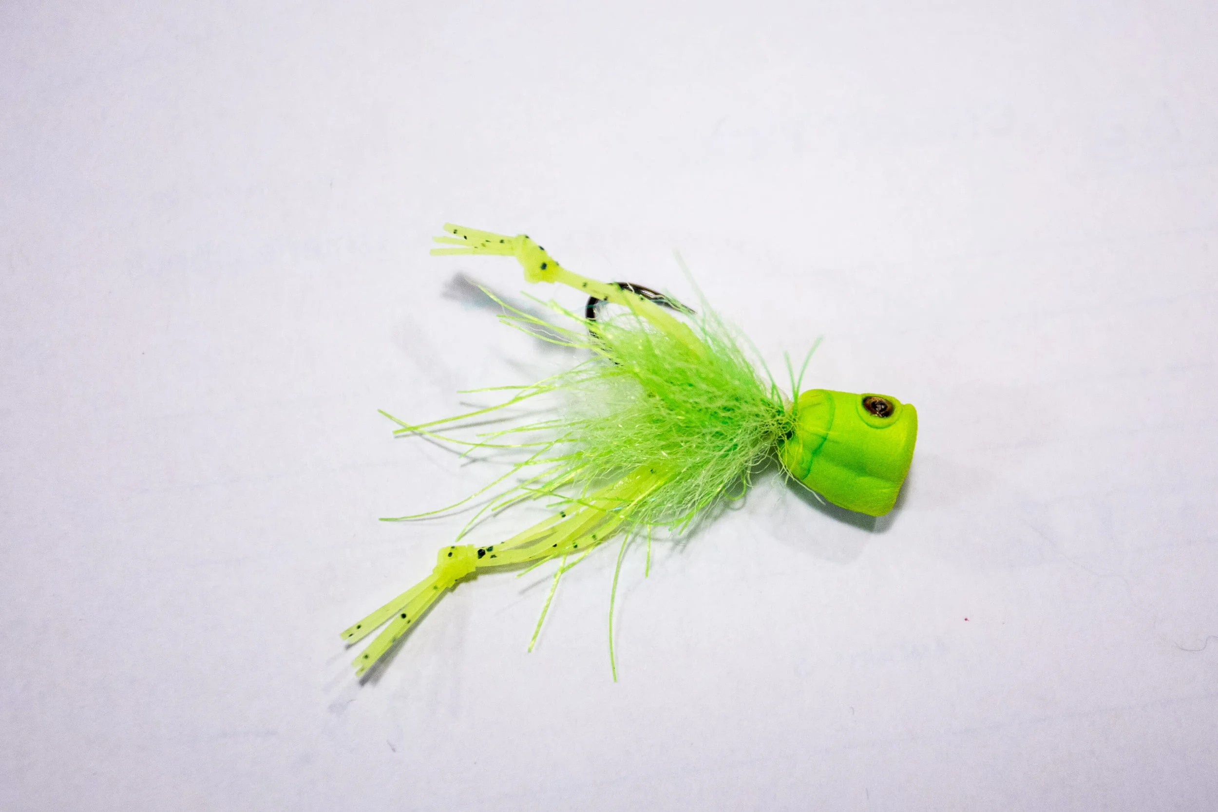 Fly Tying:  How to tie "Spring Peeper" for Smallmouth Bass