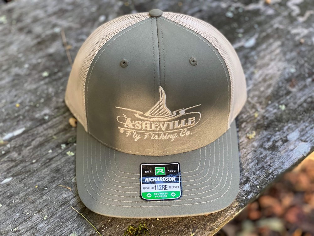 Asheville Fly Fishing Company Hat - Loden / Khaki