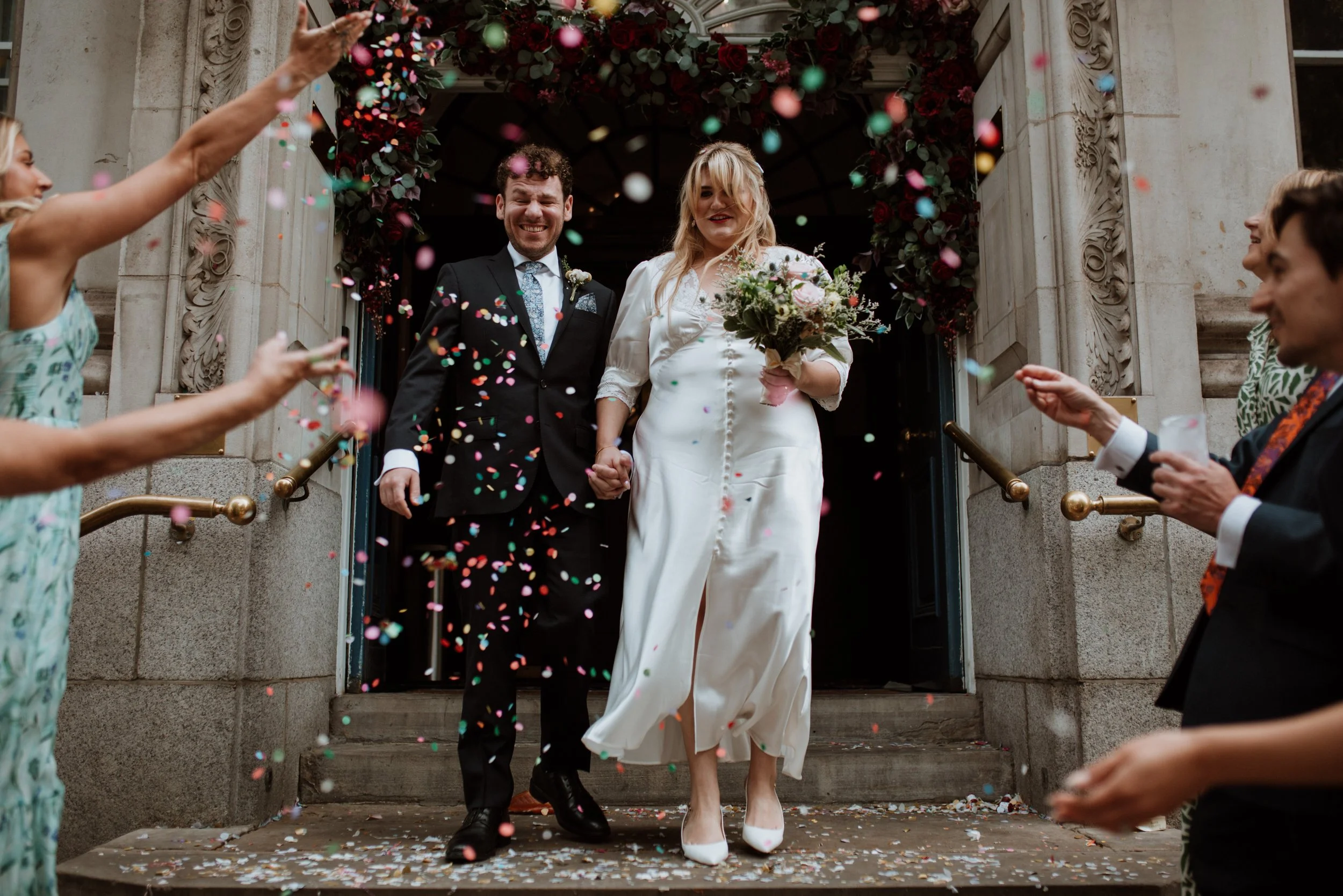 A Romantic London Elopement at Chelsea Registry Office 